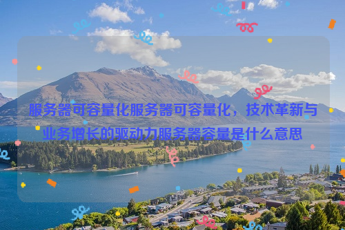 服务器可容量化服务器可容量化，技术革新与业务增长的驱动力服务器容量是什么意思
