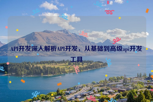 API开发深入解析API开发，从基础到高级api开发工具