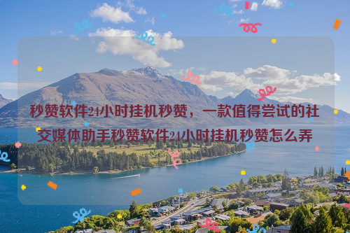 秒赞软件24小时挂机秒赞，一款值得尝试的社交媒体助手秒赞软件24小时挂机秒赞怎么弄