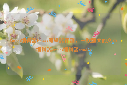 Emacs编辑器Emacs编辑器评测，一款强大的文本编辑器emacs编辑器windos