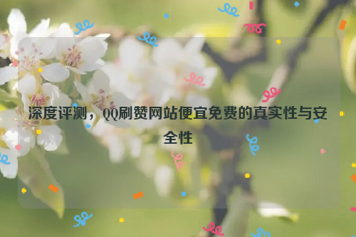 深度评测，QQ刷赞网站便宜免费的真实性与安全性