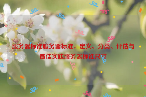 服务器标准服务器标准，定义、分类、评估与最佳实践服务器标准尺寸